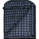 TETON Sports Bridger 0 F Canvas Sleeping Bag, Charcoal/Blue, Long, 10032