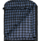 TETON Sports Bridger -35 F Canvas Sleeping Bag, Charcoal/Blue, Long, 10012
