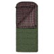 TETON Sports Bridger -35 F Canvas Sleeping Bag, Green/Plum, Long, 10013