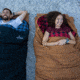 TETON Sports Bridger -35 F Canvas Sleeping Bag, Pecan/Fox, Long, 10011