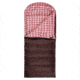 TETON Sports Celsius 0 F Sleeping Bag, Brown/Pink, Regular, 178R