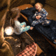 TETON Sports Celsius Junior 20 F Sleeping Bag for Kids, Blue/Brown, Junior, 1051L