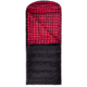 TETON Sports Celsius XXL 0 F Sleeping Bag, Left Zipper, Black/Red, 2XL, 101L