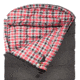 TETON Sports Celsius XXL 0 F Sleeping Bag, Left Zipper, Grey/Red, 2XL, 102L