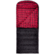 TETON Sports Celsius XXL 0 F Sleeping Bag, Right Zipper, Black/Red, 2XL, 101R