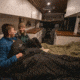 TETON Sports Evergreen 20 F Mammoth Double Sleeping Bag, Night/Olive, Double-Wide, 2224LSNIOL