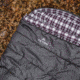 TETON Sports Fahrenheit XXL 0 F Sleeping Bag, Left Zipper, Grey/Red, 2XL, 1060L