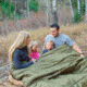 TETON Sports Mammoth 0 F Double Sleeping Bag, Double-Wide, Orange/Grey, 111O