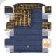 TETON Sports Mammoth 20 F Double Sleeping Bag, Double Wide, Blue/Brown, 109