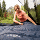 TETON Sports Mammoth 20 F Double Sleeping Bag, Double Wide, Grey/Red, 110