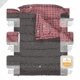 TETON Sports Mammoth 20 F Double Sleeping Bag, Double Wide, Grey/Red, 110