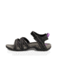 Teva Tirra Sandal - Womens, Black/Grey, 5 US, 4266-BKGY-05