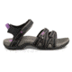 Teva Tirra Womens Sandals, Black/Grey, 5 US, 4266-BKGY-5 US