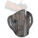 Texas 1836 Cannon - Open Top OWB Holster, Left Hand, Most Glock Full Size 9mm/.40 and Similar Frame, Brown, TX-BH3-303