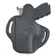 Texas 1836 Cannon Two Tone - Open Top OWB Holster, Right Hand, Most Full Size 1911s, With No Attachment, Black, TX-BH3-200-TT