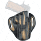 Texas 1836 Cannon Vintage Edition - Open Top OWB Holster, Right Hand, 1911 3in Hammer Down, With No Attachment, Vintage Tan, Black, TX-BH3-205-VINTAN