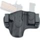 Texas 1836 Crusader - 2 In 1 Dual Clip Open Top Holster w/ Magazine Carrier, Right Hand, Glock 26 Subcompact, Springfield Armory XD Sub-Compact, With No Attachment, Black, TX-OT-DCH-MC-640