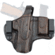 Texas 1836 Crusader - 2 In 1 Thumbreak Holster w/ Magazine Carrier, Right Hand, Smith &amp; Wesson M&amp;P 9 Shield, Smith &amp; Wesson M&amp;P 40 Shield, Glock 43, With No Attachment, Brown, TX-TB-DCH-MC-1012