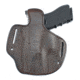 Texas 1836 Crusader - Pancake Style OWB / IWB Holster, Right Hand, SIG Sauer P320, Springfield Armory XD-M 4.5in, With No Attachment, Brown, TX-DCH-502