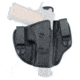 Texas 1836 Crusader - Pancake Style OWB / IWB Holster, Left Hand, SIG Sauer P365, With No Attachment, Black, TX-DCH-491
