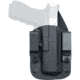 Texas 1836 KYDEX Recruiter / Mag Carrier - Hybrid IWB Kydex/Ecoleather Holster, Ambidextrous Hand, Smith &amp; Wesson M&amp;P 9 Shield, With No Attachment, Black, RECRUITER/MC-1010