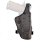 Texas 1836 PD1 - Rotating Thumb Release OWB Paddle Holster, Right Hand, Smith &amp; Wesson J-Frame / M&amp;P Bodyguard 38 Revolvers, Ruger LCR, Brown, TX-PD1-1012