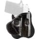 Texas 1836 PD2 - Rotating Thumb Release Quick-Draw OWB Paddle Holster, Left Hand, Smith &amp; Wesson M&amp;P 9 Shield, Smith &amp; Wesson M&amp;P 40 Shield, Glock 43, With No Attachment, Black, TX-PD2-1011