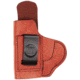 Texas 1836 Soft Leather IWB Holster, Left Hand, SIG Sauer P365, With No Attachment, Brown, TX-SOFT-493