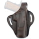 Texas 1836 Standoff - Thumb Break OWB Holster, Right Hand, Smith &amp; Wesson M&amp;P 9 Shield, Smith &amp; Wesson M&amp;P 40 Shield, SIG Sauer P365, Brown, TX-BH1-1012
