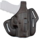 Texas 1836 Three Slots - Thumb Release OWB Holster, Right Hand, 1911 5in, With No Attachment, Brown, TX-3SLOTS-TB-202
