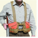 Texas Hunt Co L.P.V. Low Profile Vest All Day, HVO High Vis Orange 200380207