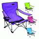 Texsport Bright Beach Chair, Steel Frame, 21.0" x 21.0" x 27.0", Fabric Assorted Seat 15140TEX