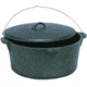 USED Texsport Cast Iron 20 qt Dutch Oven w/o Legs 14490, EDEMO1