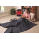 Texsport Fleece Sleeping Bag, Navy Blue, 15202