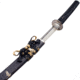 Thaitsuki Nihonto Tonbo Sanmai Katana Limited Edition, 29in Hand Forged And Folded High Carbon Steel Blade, Blackened Copper Tsuba With Silver Dragonfly, S04LE