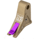 The Gun Company Gen 1-5 SS Trigger, FDE Shoe/Purple Safety, FDE/Purple, TGC-SS-TRG-FDE-PRP