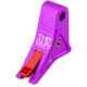 The Gun Company Gen 1-5 SS Trigger, Purple Shoe/Red Safety, Purple/Red, TGC-SS-TRG-PRP-RED