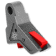The Gun Company Gen 1-5 TWP Trigger, Gray Shoe/Red Safety, Gray/Red, TGC-TWP-TRG-GRY-RED