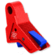 The Gun Company Gen 1-5 TWP Trigger, Red Shoe/Blue Safety, Red/Blue, TGC-TWP-TRG-RED-BLU