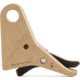 The Gun Company Gen 3/4 SS Trigger, FDE Shoe, Black Safety, TGC-SS-TRG-FDE-BLK