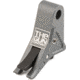 The Gun Company Gen 3/4 SS Trigger, Gray Shoe, Black Safety, TGC-SS-TRG-GRY-BLK