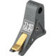 The Gun Company Gen 3/4 SS Trigger, Gray Shoe, Brass Safety, TGC-SS-TRG-GRY-BRS