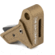The Gun Company Gen 3/4 TWP Trigger, FDE Shoe, Black Safety, TWP-TRG-FDE-BLK