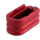 The Gun Company Magazine Extension, Glock 43 +2, Red, TGC-GLK-ME2-RED-2RD