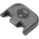 The Gun Company Slide Back Plate For Glock, Milspec Monkey, Gray, TGC-SLD-BP-GRY-MSM