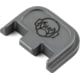 The Gun Company Slide Back Plate For Glock, Milspec Monkey, Gray, TGC-SLD-BP-GRY-MSM