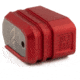 The Gun Company The Gun Co +5 Magazine Extension for Glock 19, Red, TGCGBP195RED