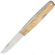 The James Brand The County SlipJoint White Oak Folding Knife,2.5in,Standard Edge,Satin,Wood Handle TJBU3001