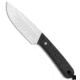 The James Brand The James Brand Hell Gap Fixed Blade Knife Black Micarta 3.6" Satin, Black, CPM S35VN, adult, BHQ-113211
