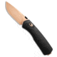 The James Brand The James Brand The Carter Ambi-Slider Knife Black G-10 2.8" Rose Gold, Black, VG10, adult, BHQ-195317